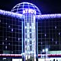 Новогоднее оформление фасада ТЦ «Атриум» в г. Сумы