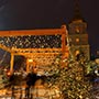 Новогодняя декорация на Софийской площади, г.Киев