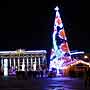 Новогоднее оформление площади Свободы и первая в Европе Новогодняя Ель из светодиодных пикселей, г.Харьков
